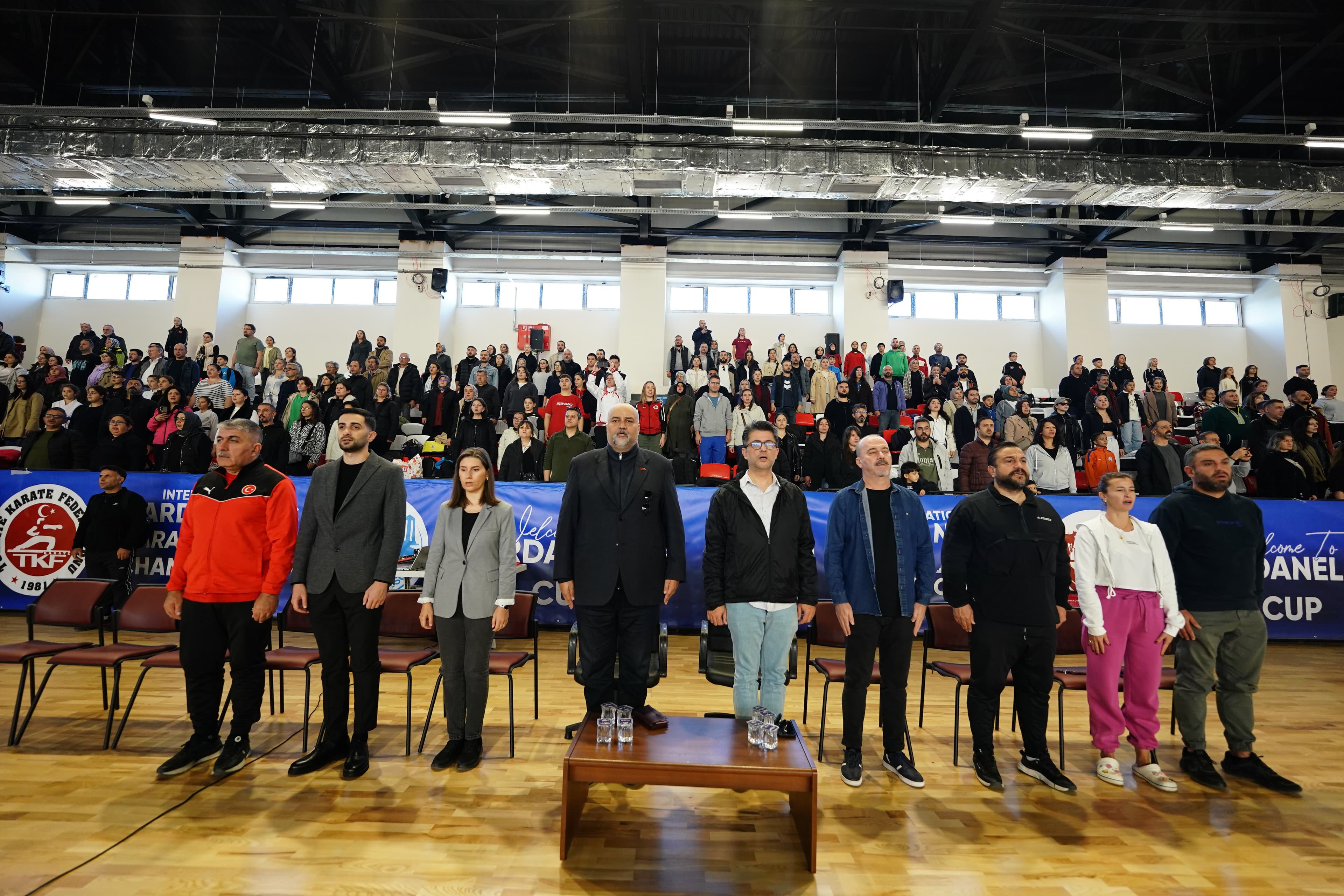 National anthem at the opening ceremony, Dardanelles Cup 2025